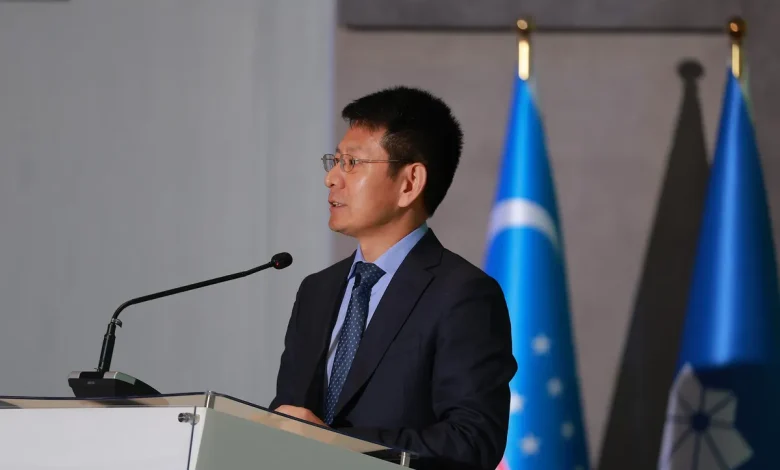 Shunli Wang, Vice President of Huawei Middle East and Central Asia addressing the gathering at the SFTF 2024 opening ceremony_ssict_1200_800